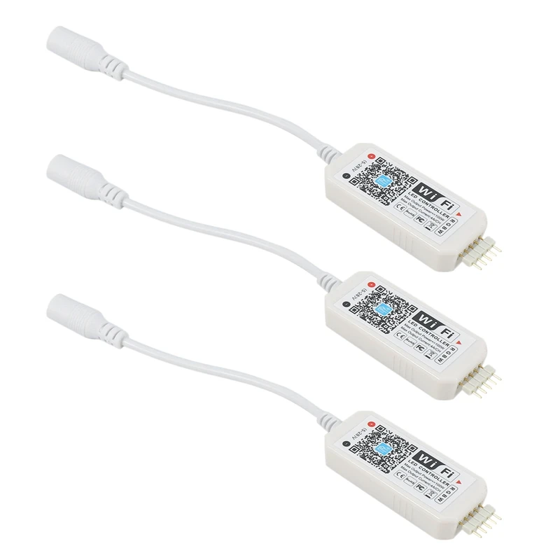3X Mini Wifi Controller Magic Home Wifi RGBW LED Controller DC9-12V APP Control For RGB LED Strip
3X Mini Wifi Controller Magic Home Wifi RGBW LED Controller DC9-12V APP Control For RGB LED Strip