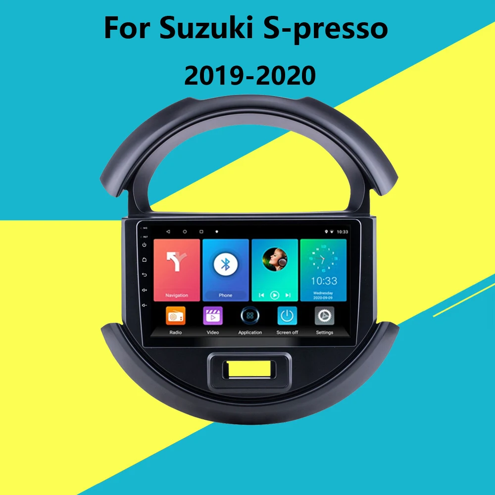 For Suzuki S-presso 2019 2020 4G Carplay android Car Multimedia player GPS Autoradio 2 Din 9 Inch Radio support WIFI DVR OBD
For Suzuki S-presso 2019 2020 4G Carplay android Car Multimedia player GPS Autoradio 2 Din 9 Inch Radio support WIFI DVR OBD