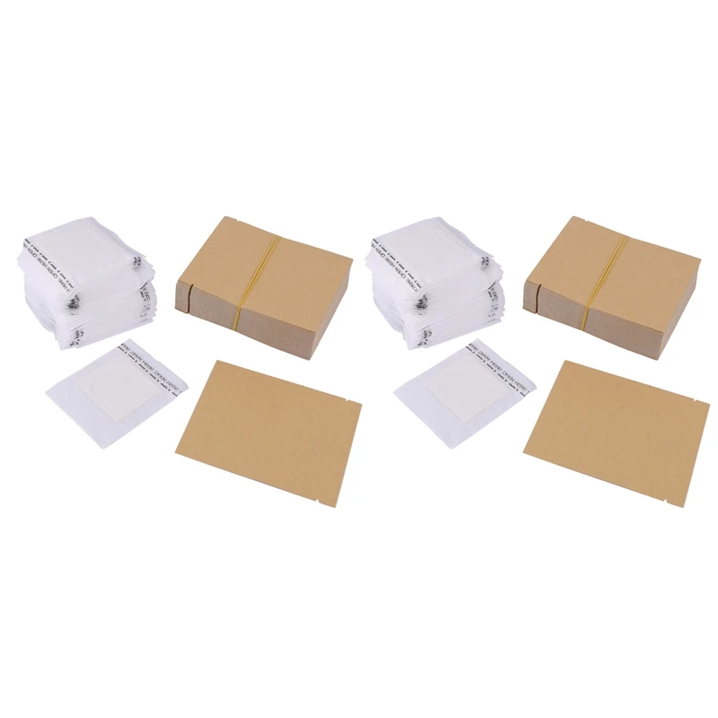 200 Set Combination Coffee Filter Bags And Kraft Paper Coffee Bag,Portable Office Travel Drip Coffee Filters Tools Set
200 Set Combination Coffee Filter Bags And Kraft Paper Coffee Bag,Portable Office Travel Drip Coffee Filters Tools Set