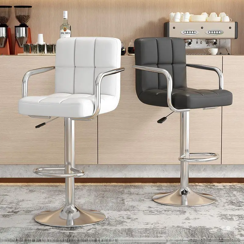 Bar chair, simple and comfortable for home use, bar chair, rotating and adjustable chair, modern high stool with backrest
Bar chair, simple and comfortable for home use, bar chair, rotating and adjustable chair, modern high stool with backrest