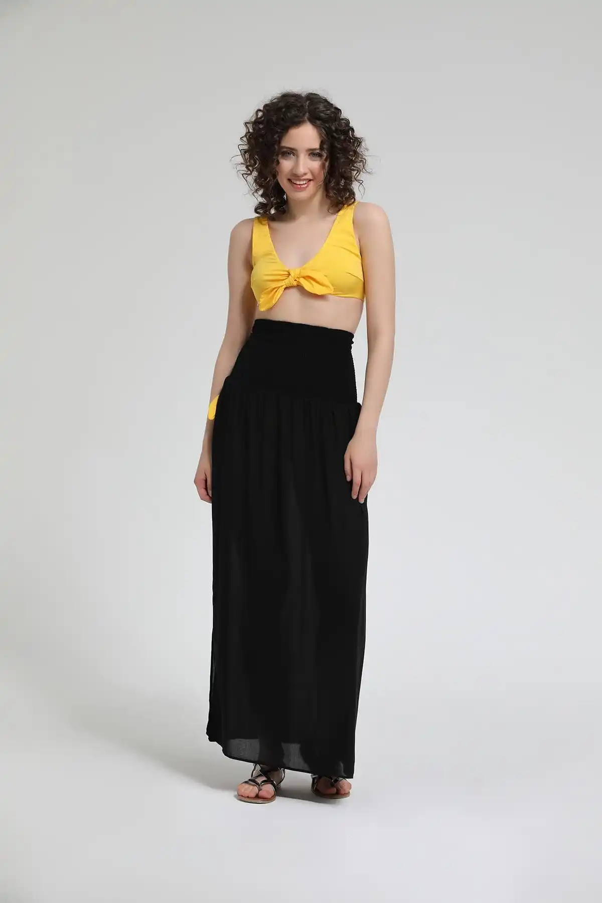 Women's Pareo Black Slit Skirt Dress Swimwear Cover Dress Sexy Tunic Suit Beachwear Female Beach Bikini Cover
Women's Pareo Black Slit Skirt Dress Swimwear Cover Dress Sexy Tunic Suit Beachwear Female Beach Bikini Cover