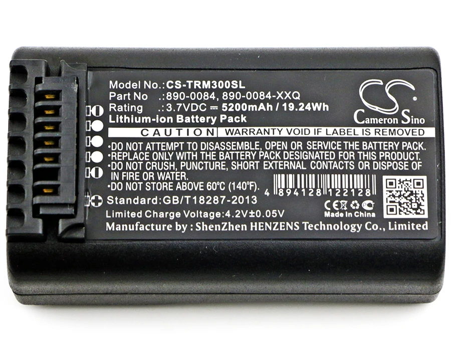 

Cameron Sino 5200mA Battery for Trimble Nomad 800L Numeric Key,Nomad 800L PDA Intrinsic Safe,Nomad 800L PDA Keypad