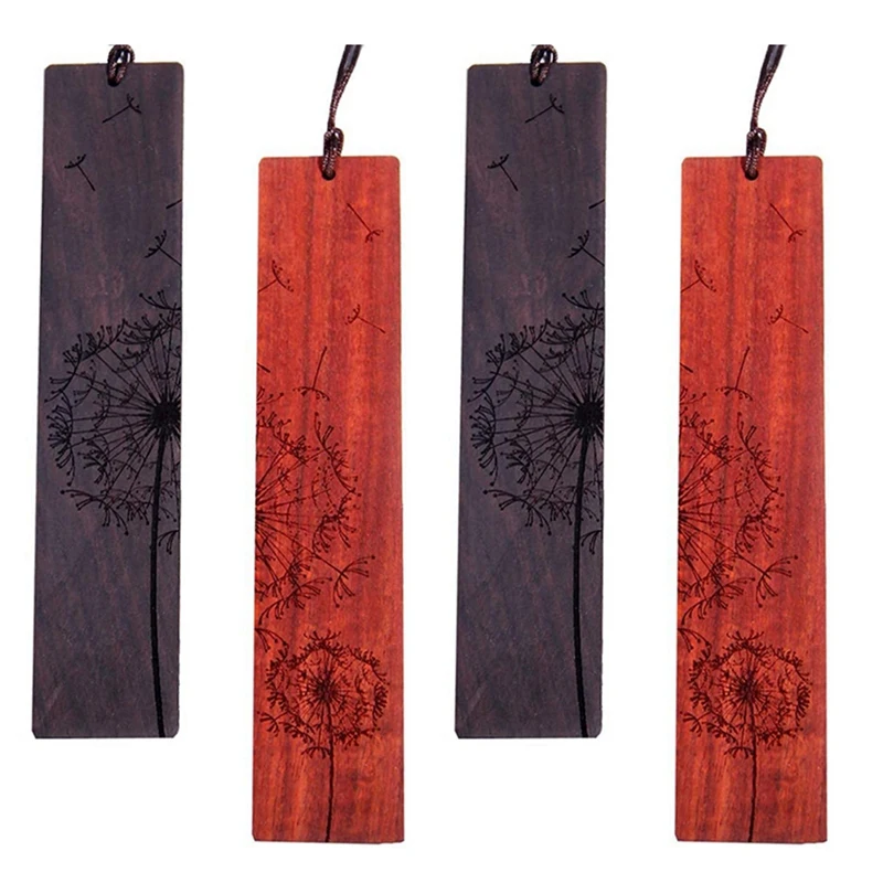 4X Handmade Natural Wooden Bookmark Gift Box Set,Dandelion Pattern,A Unique Gift For Teachers, Students, Women, Men
4X Handmade Natural Wooden Bookmark Gift Box Set,Dandelion Pattern,A Unique Gift For Teachers, Students, Women, Men