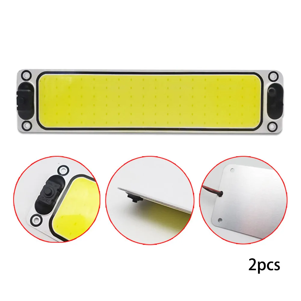2pcs 12V 108 LED Light Car Vehicle Interior Dome Roof Ceiling Reading Trunk Light Lamp 10W 6000-6500K IP67 Waterproof Accessory
2pcs 12V 108 LED Light Car Vehicle Interior Dome Roof Ceiling Reading Trunk Light Lamp 10W 6000-6500K IP67 Waterproof Accessory