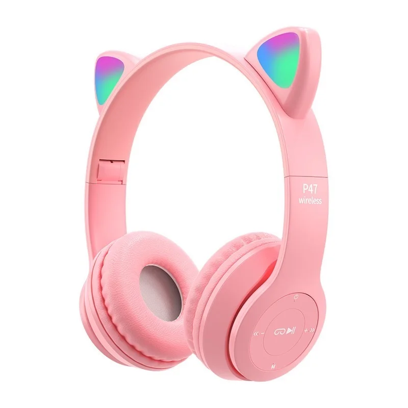 FOR New P47M cat ear ears blooming Bluetooth headset mobile phone wireless game headset universal gift for birthday
FOR New P47M cat ear ears blooming Bluetooth headset mobile phone wireless game headset universal gift for birthday