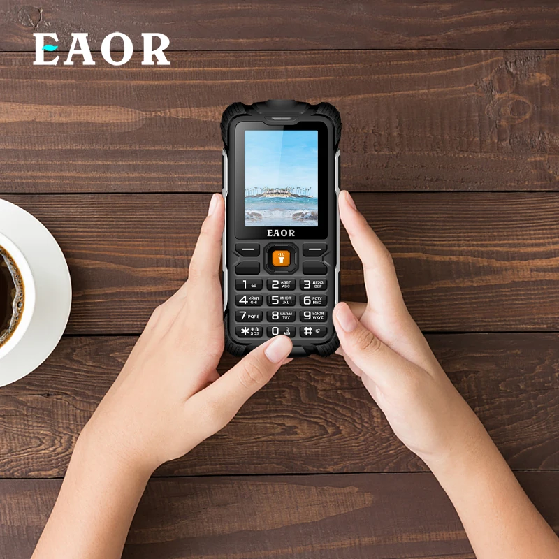 EAOR IP68 Waterproof Mobile Phone Shockproof Rugged Phones With Torch 3000mAh Power Bank Cellphone Dual SIM Keypad Phone
EAOR IP68 Waterproof Mobile Phone Shockproof Rugged Phones With Torch 3000mAh Power Bank Cellphone Dual SIM Keypad Phone