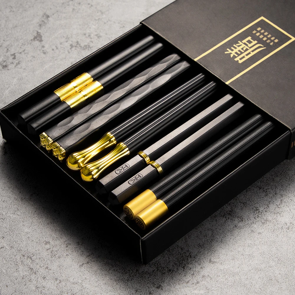 5Pairs Japanese Chinese Chopsticks Healthy Food Sushi Sticks Reusable Korean Chopsticks Set Kitchen Utensils Palillos Chinos
5Pairs Japanese Chinese Chopsticks Healthy Food Sushi Sticks Reusable Korean Chopsticks Set Kitchen Utensils Palillos Chinos