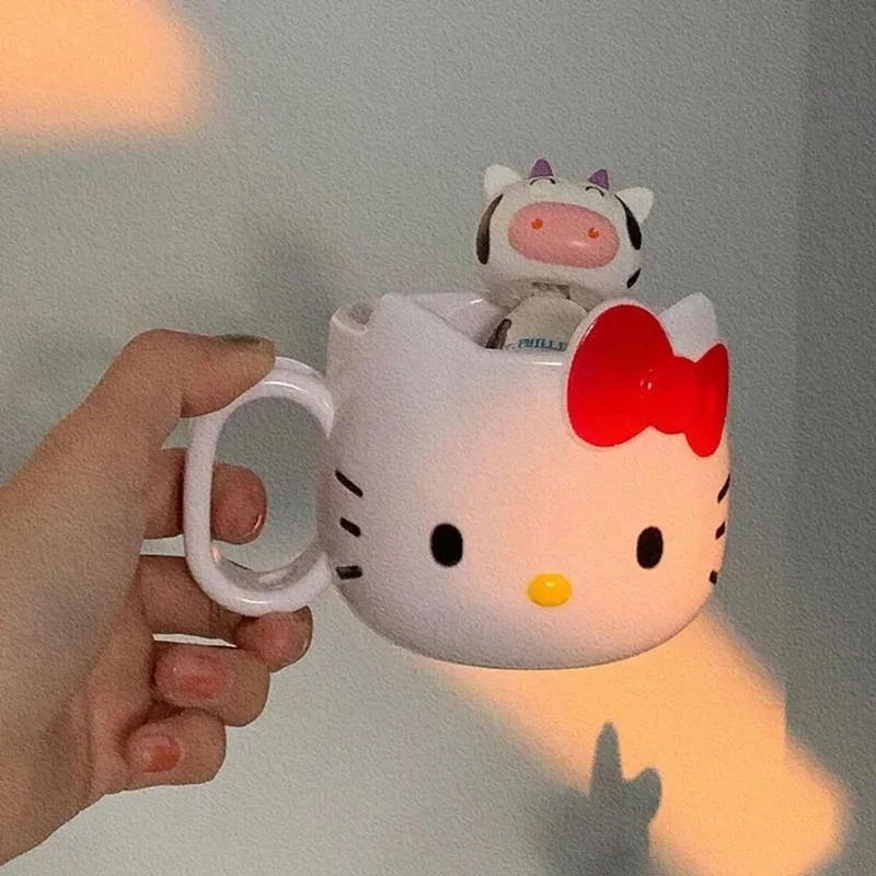 Kawaii Sanrio Mouthwash Cup HelloKittys Cartoon Cute Girl Heart Water Cup Creative Brushing Cup With Handle Cup Gift For Girls
Kawaii Sanrio Mouthwash Cup HelloKittys Cartoon Cute Girl Heart Water Cup Creative Brushing Cup With Handle Cup Gift For Girls