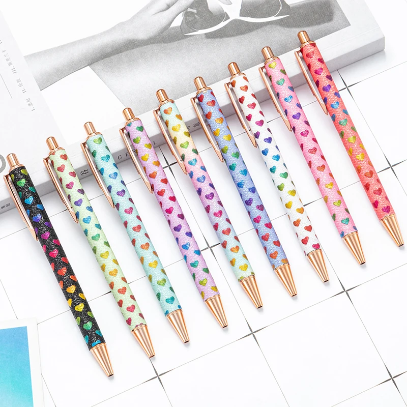 1Pcs Ballpoint Pen Cute Lips Heart Flower Wedding Rose Gold Metal Stationery School Office Supply High Quality Pens
1Pcs Ballpoint Pen Cute Lips Heart Flower Wedding Rose Gold Metal Stationery School Office Supply High Quality Pens