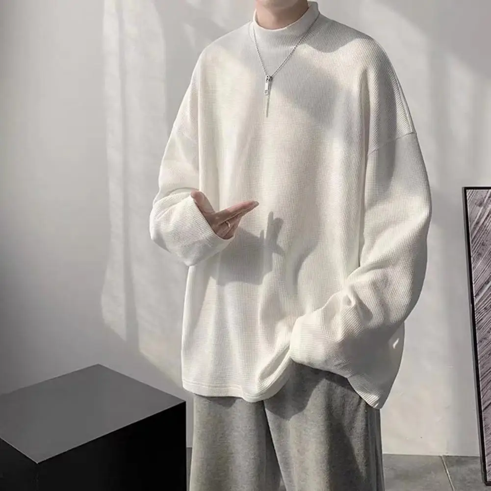 Autumn Sweatshirt Waffle Fabric Pullover Warm Comfortable Men Sweatshirt Winter Sweatshirt for Daily Wear
Autumn Sweatshirt Waffle Fabric Pullover Warm Comfortable Men Sweatshirt Winter Sweatshirt for Daily Wear