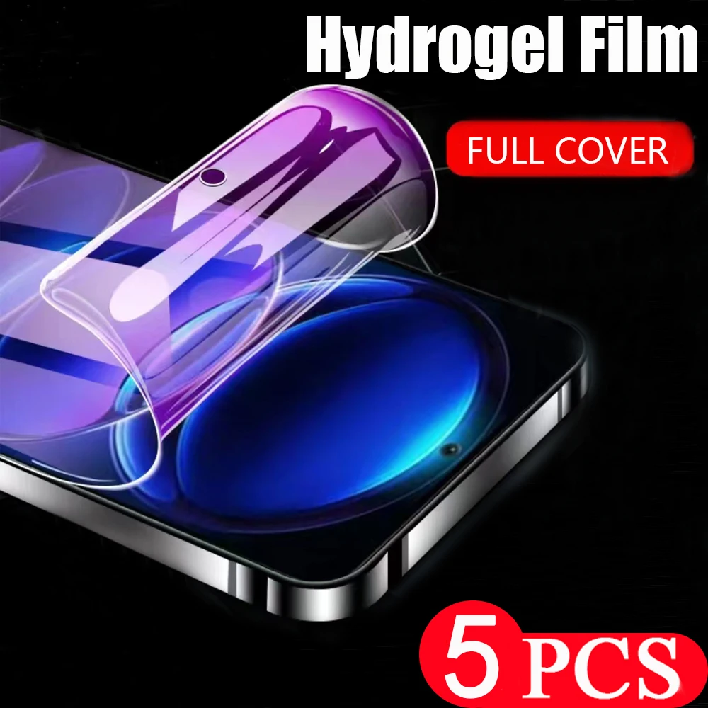 5Pcs screen protector For Redmi note 12 Discovery Turbo 11 11E 11T pro plus Speed Hydrogel film Not Glass 11S 11SE HD Smartphone
5Pcs screen protector For Redmi note 12 Discovery Turbo 11 11E 11T pro plus Speed Hydrogel film Not Glass 11S 11SE HD Smartphone