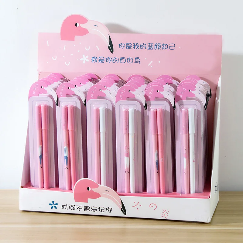 2 pcs/pack Freedom Flamingo Gel Pen Ink Marker Pen School Office Supply Escolar Papelaria Office Signature Pen
2 pcs/pack Freedom Flamingo Gel Pen Ink Marker Pen School Office Supply Escolar Papelaria Office Signature Pen