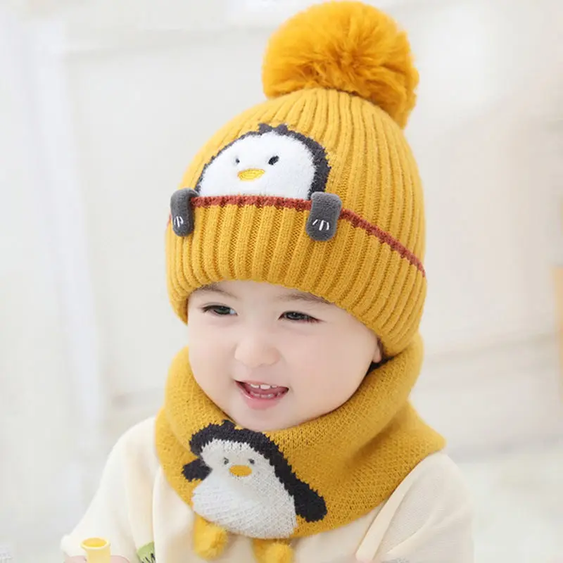 Children's Cap Autumn and Winter Boys Girls' Cartoon Fashionable Stylish Cute Thick Keep Baby Warm1-6 Year-Old Hat Scarf
Children's Cap Autumn and Winter Boys Girls' Cartoon Fashionable Stylish Cute Thick Keep Baby Warm1-6 Year-Old Hat Scarf