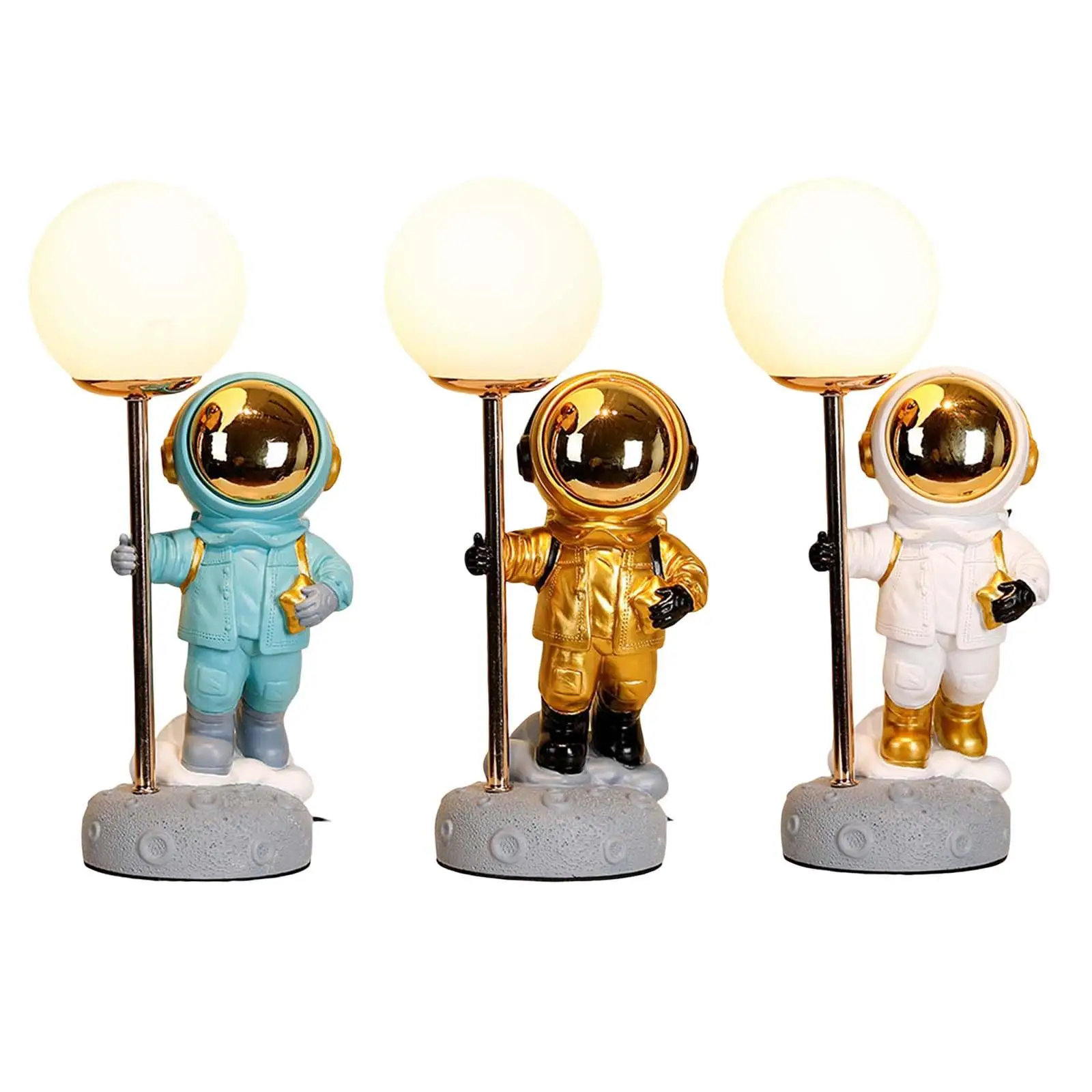 Modern Astronaut LED Table Lamp Night Light Ornaments Bedside Table Lamp Spaceman Lamp for Kids Xmas Gifts Home
Modern Astronaut LED Table Lamp Night Light Ornaments Bedside Table Lamp Spaceman Lamp for Kids Xmas Gifts Home