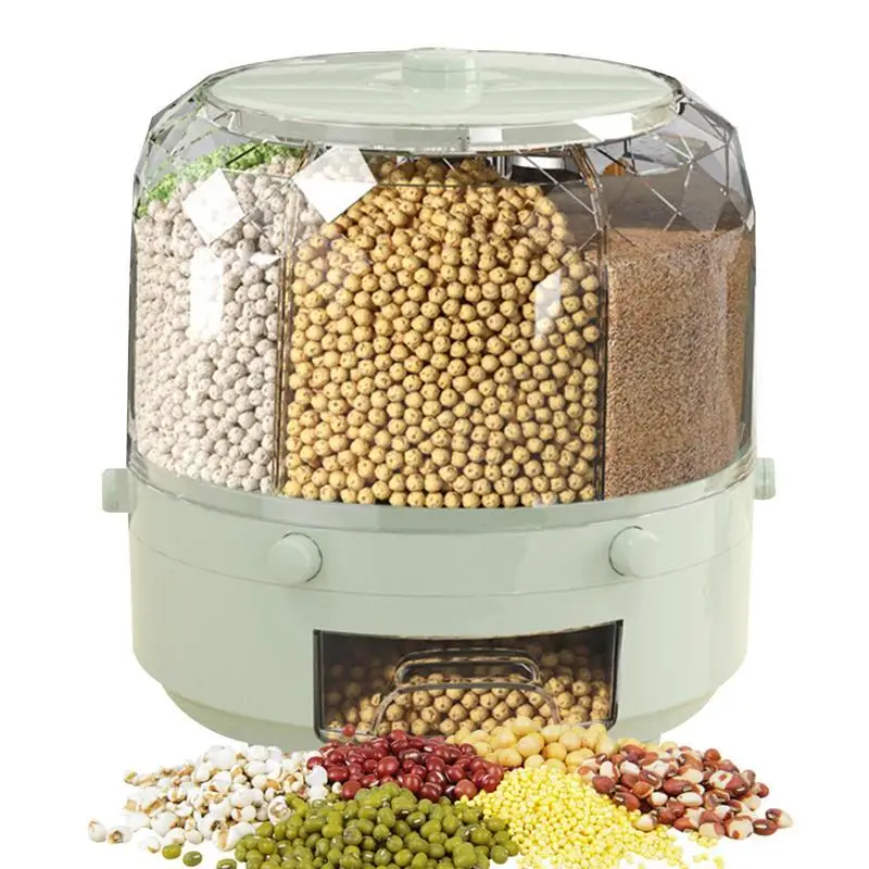 Rice Bucket Dispenser Rice Bucket Dispenser 6 Grids Dust-Proof Kitchen Countertop Cutlery Racks For Cabinets Countertops Soybean
Rice Bucket Dispenser Rice Bucket Dispenser 6 Grids Dust-Proof Kitchen Countertop Cutlery Racks For Cabinets Countertops Soybean