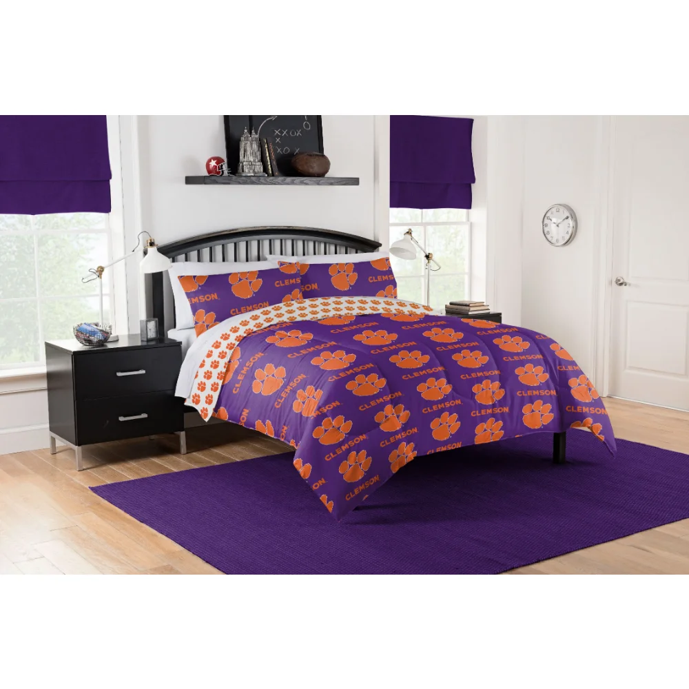 

NCAA Clemson Tigers Bed In Bag Set