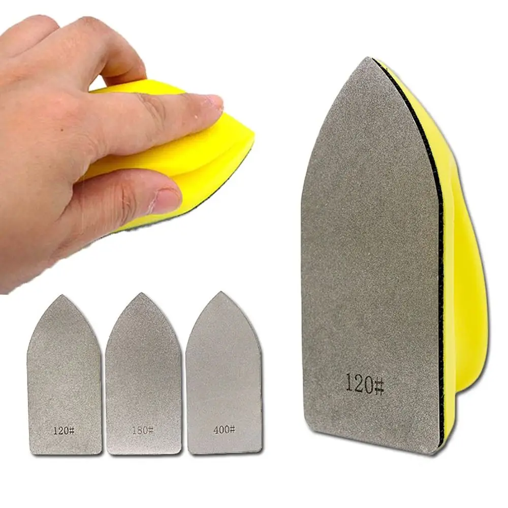 Durable Hook & Loop Tile Glass 120/180/400grits Trimming Buffing Diamond grinding Pad Hand Sanding Block Polishing Toos
Durable Hook & Loop Tile Glass 120/180/400grits Trimming Buffing Diamond grinding Pad Hand Sanding Block Polishing Toos