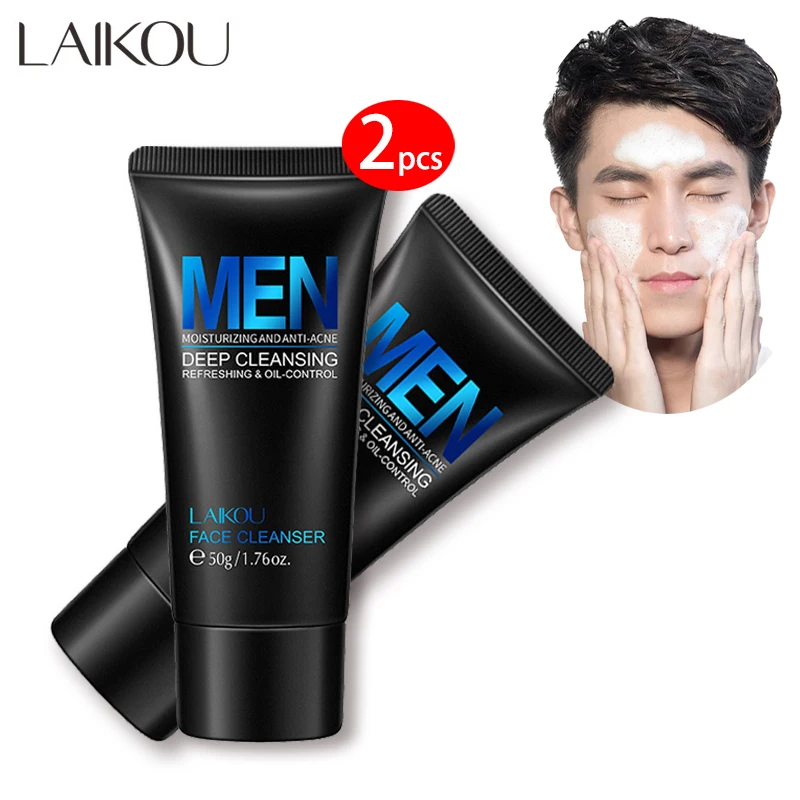 2pcs LAIKOU Men'S Facial Cleanser Oil Control Hyaluronic Acid Face Wash For Oil Skin Dry Skin Anti Dirt Deep Clean Face Skincare
2pcs LAIKOU Men'S Facial Cleanser Oil Control Hyaluronic Acid Face Wash For Oil Skin Dry Skin Anti Dirt Deep Clean Face Skincare