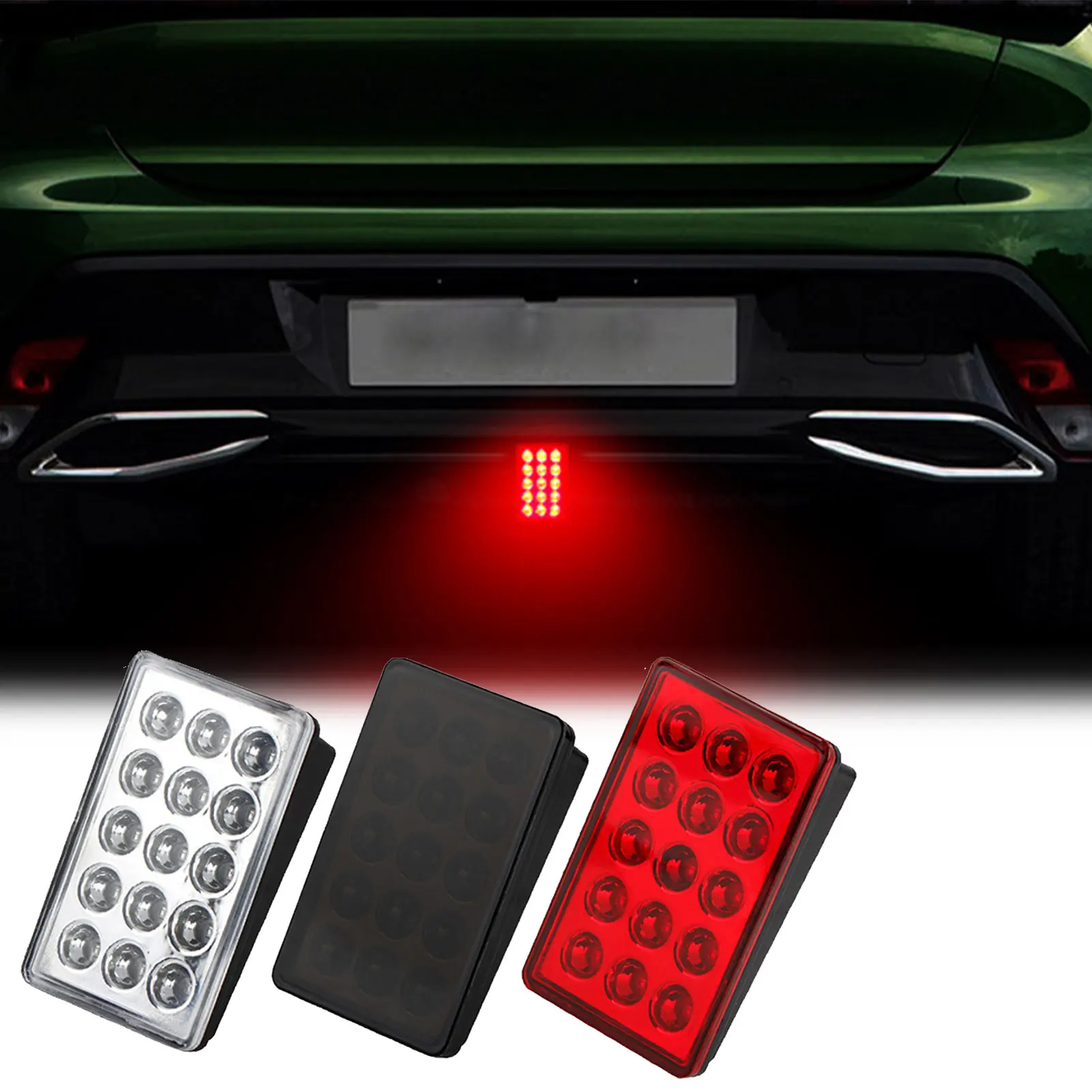 15led Rear Tail Lights Car Led Brake Pilot Lights For Car Motorcycle Auto Warning Reverse Stop Safety Lamps Strobe Lights
15led Rear Tail Lights Car Led Brake Pilot Lights For Car Motorcycle Auto Warning Reverse Stop Safety Lamps Strobe Lights