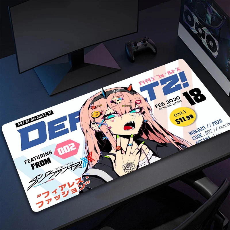 Zero Two Mouse Pad Large XXL Mouse Mat Game Desk Mats Anime Girl Rubber Mousepad 900x400 Keyboard Accessories Computer Pads
Zero Two Mouse Pad Large XXL Mouse Mat Game Desk Mats Anime Girl Rubber Mousepad 900x400 Keyboard Accessories Computer Pads