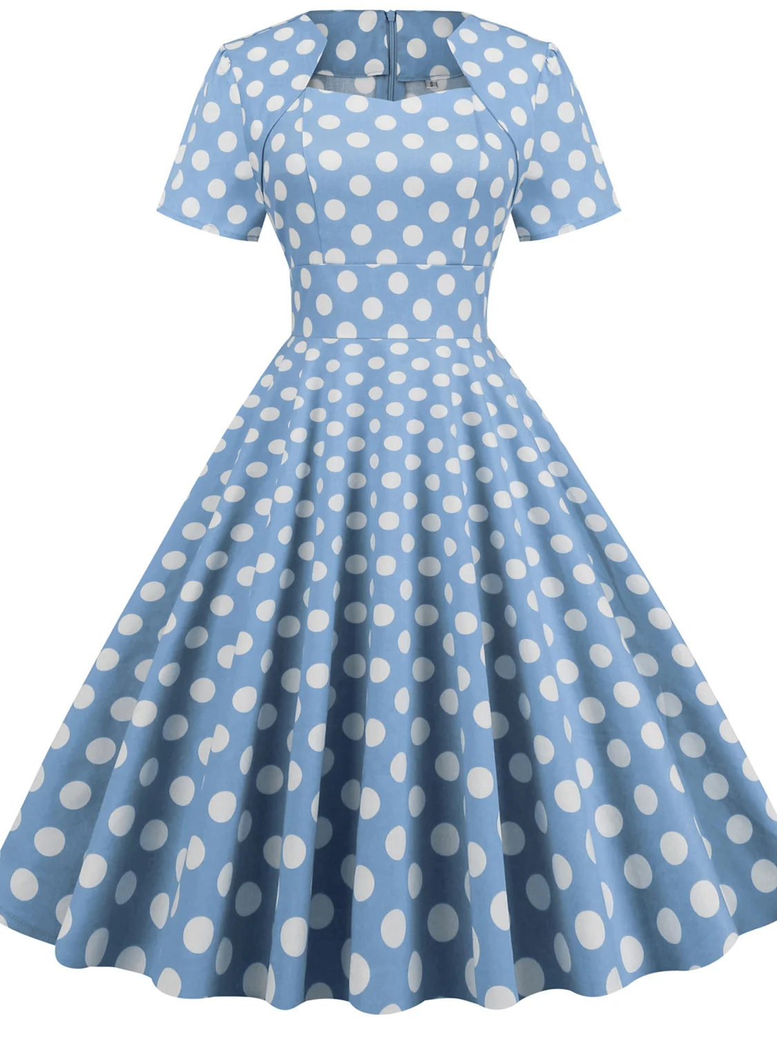 Elegant Robe De Cocktail Summer Dress 2022 Polka Dot Blue Print Cotton 50s 60s 40s Casual Pin Up Swing Rockabilly Party Dresses
Elegant Robe De Cocktail Summer Dress 2022 Polka Dot Blue Print Cotton 50s 60s 40s Casual Pin Up Swing Rockabilly Party Dresses