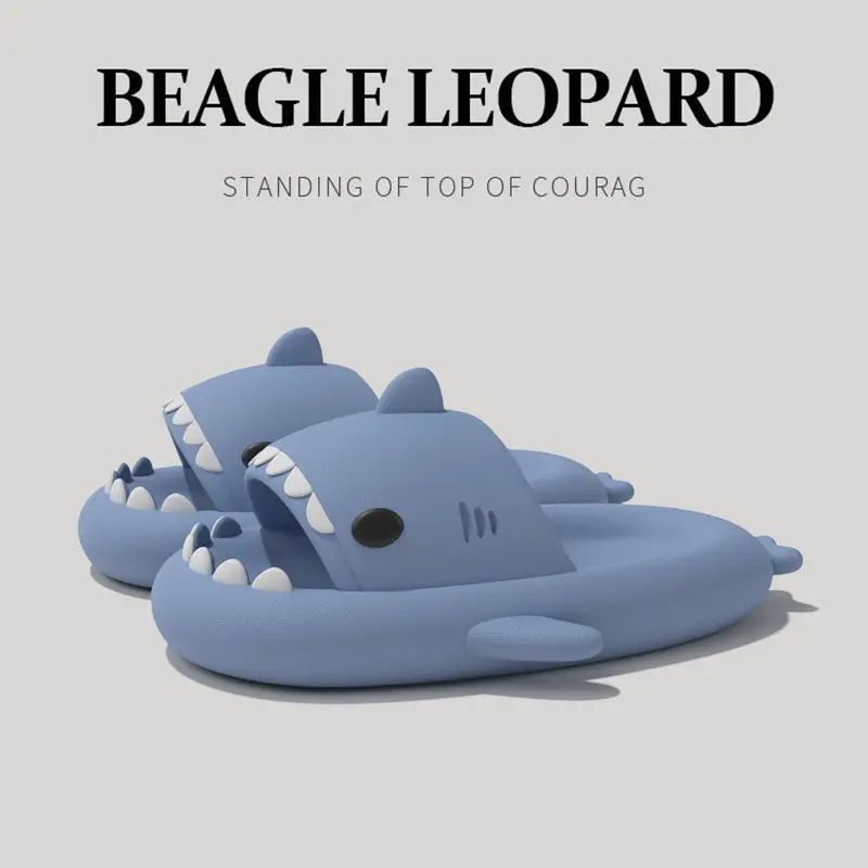 Shark slipper men and women home anti - slip anti - odor bathroom slippers pair wear fashion
Shark slipper men and women home anti - slip anti - odor bathroom slippers pair wear fashion