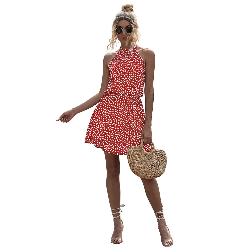 2022 European and American Summer New Women's Off-the-shoulder Necktie Heart-shaped Print Dress with Straps
2022 European and American Summer New Women's Off-the-shoulder Necktie Heart-shaped Print Dress with Straps