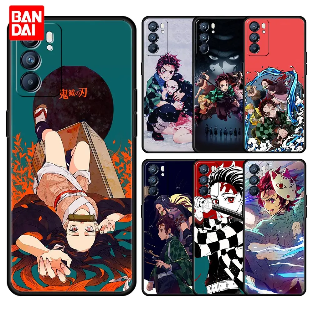 Japan Demon Slayer Cute Case for Oppo A53 A52 A3s A5s A12 A9 A15 A31 A54 A74 A93 2020 A94 F19 Pro Cover Bag Black Cell Silicone
Japan Demon Slayer Cute Case for Oppo A53 A52 A3s A5s A12 A9 A15 A31 A54 A74 A93 2020 A94 F19 Pro Cover Bag Black Cell Silicone