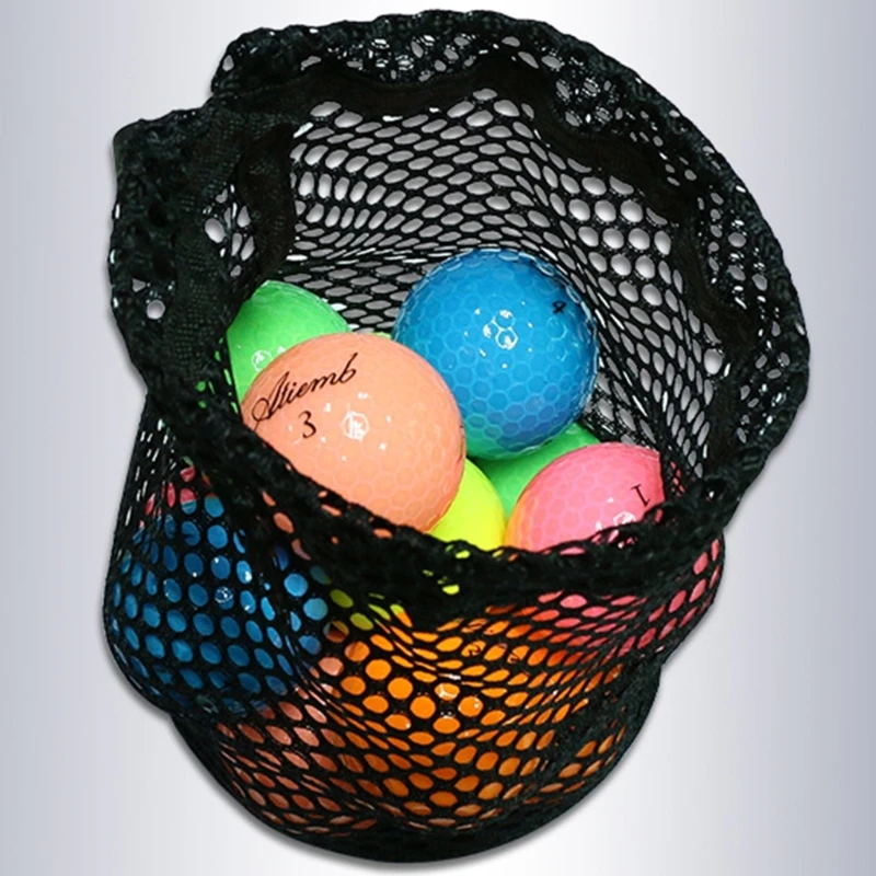 G92F MultiPurpose Golf Ball Mesh Bag Nylon Mesh Stuff Sacks Large Capacity Drawstring Small Sports Ball Bags Easy to Use
G92F MultiPurpose Golf Ball Mesh Bag Nylon Mesh Stuff Sacks Large Capacity Drawstring Small Sports Ball Bags Easy to Use