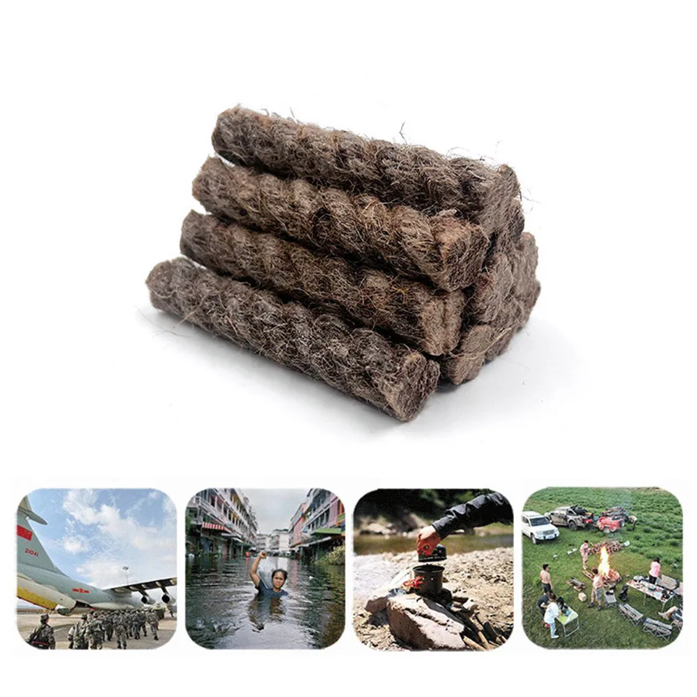 10PC Outdoor Camping Barbecue Stove Fire Intrusion Wax Hemp Rope Point Carbon Outdoor Outings Field Camping Equipment
10PC Outdoor Camping Barbecue Stove Fire Intrusion Wax Hemp Rope Point Carbon Outdoor Outings Field Camping Equipment