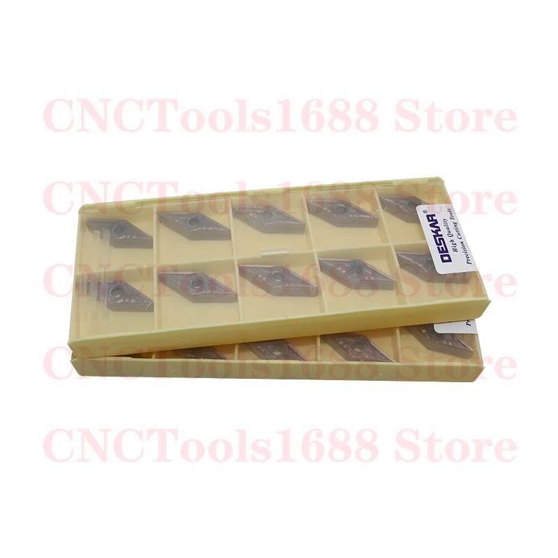 DESKAR VNMG160404 VNMG160408 LF6018 Turning Blade CNC General Machining Carbide Inserts
DESKAR VNMG160404 VNMG160408 LF6018 Turning Blade CNC General Machining Carbide Inserts