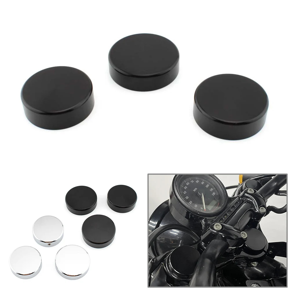 3Pcs Motorcycle Aluminum Upper Fork Stem Covers Fit for Harley Sportster 48 XL1200 1988-2013
3Pcs Motorcycle Aluminum Upper Fork Stem Covers Fit for Harley Sportster 48 XL1200 1988-2013