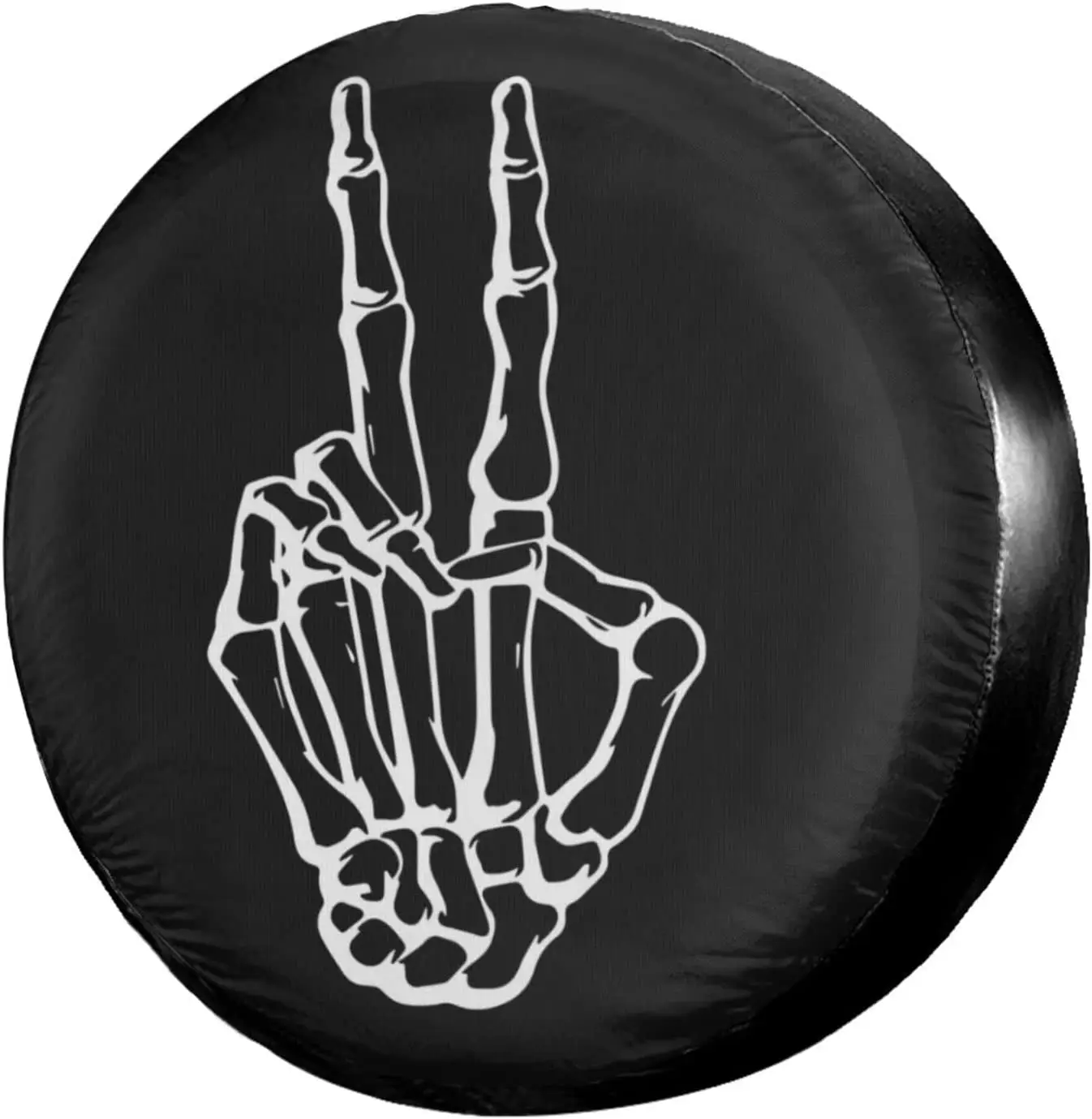 Skeleton Peace Spare Tire Cover Waterproof Dust-Proof UV Sun Wheel Tire Cover Fit for ,Trailer, RV, SUV and Many Vehicle 17
Skeleton Peace Spare Tire Cover Waterproof Dust-Proof UV Sun Wheel Tire Cover Fit for ,Trailer, RV, SUV and Many Vehicle 17
