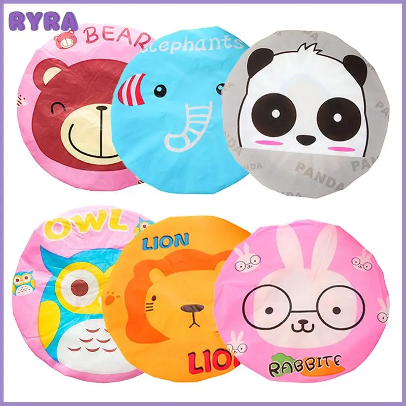 Waterproof Adjustable Bath Hair Cap Cartoon Animal Bath Shower Hair Cover Shower Cap Resuable Lace Elastic Band Adult
Waterproof Adjustable Bath Hair Cap Cartoon Animal Bath Shower Hair Cover Shower Cap Resuable Lace Elastic Band Adult