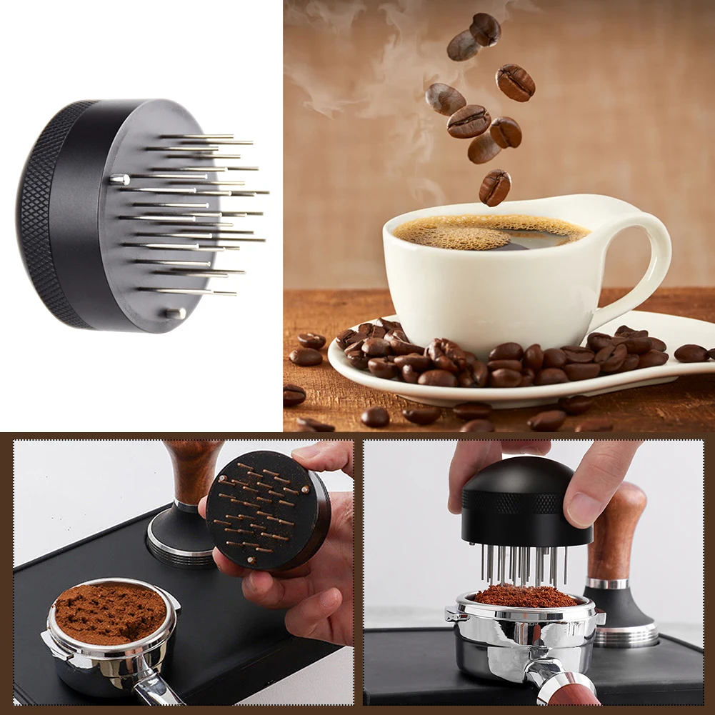 51MM/53MM/58MM Professional Coffee Needle Tamper Manual Baristal Powder Distributor Espresso Stirrer Disperser Bar Cafe Supplies
51MM/53MM/58MM Professional Coffee Needle Tamper Manual Baristal Powder Distributor Espresso Stirrer Disperser Bar Cafe Supplies