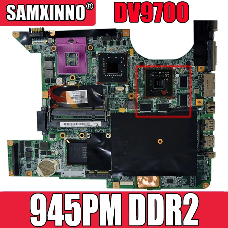 Материнская плата для ноутбука HP DV9000 434660-001 434659-001 HSTNN-Q21C DV9700 DV9800 945PM DDR2 100% протестирована и гарантирована
Материнская плата для ноутбука HP DV9000 434660-001 434659-001 HSTNN-Q21C DV9700 DV9800 945PM DDR2 100% протестирована и гарантирована