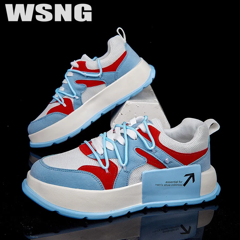 WSNG New European Station Men's All-match Low-top Trendy Youth Thick-soled Sneakers Casual All-match Large Size Men's Shoes39-45
WSNG New European Station Men's All-match Low-top Trendy Youth Thick-soled Sneakers Casual All-match Large Size Men's Shoes39-45