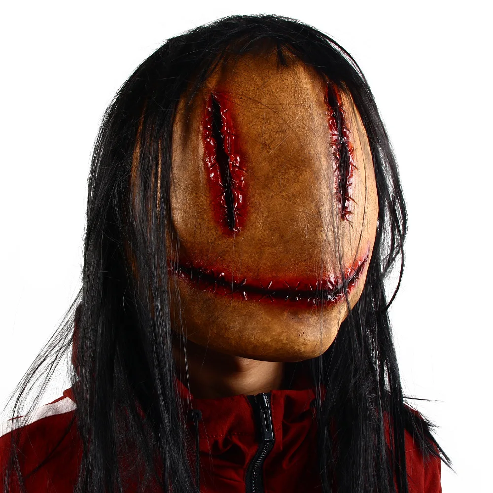 Horror Devil Mask with Long Hair,Scary Challenge Games Evil Costume Halloween Creepy Cosplay Decoration Props Free Shipping
Horror Devil Mask with Long Hair,Scary Challenge Games Evil Costume Halloween Creepy Cosplay Decoration Props Free Shipping