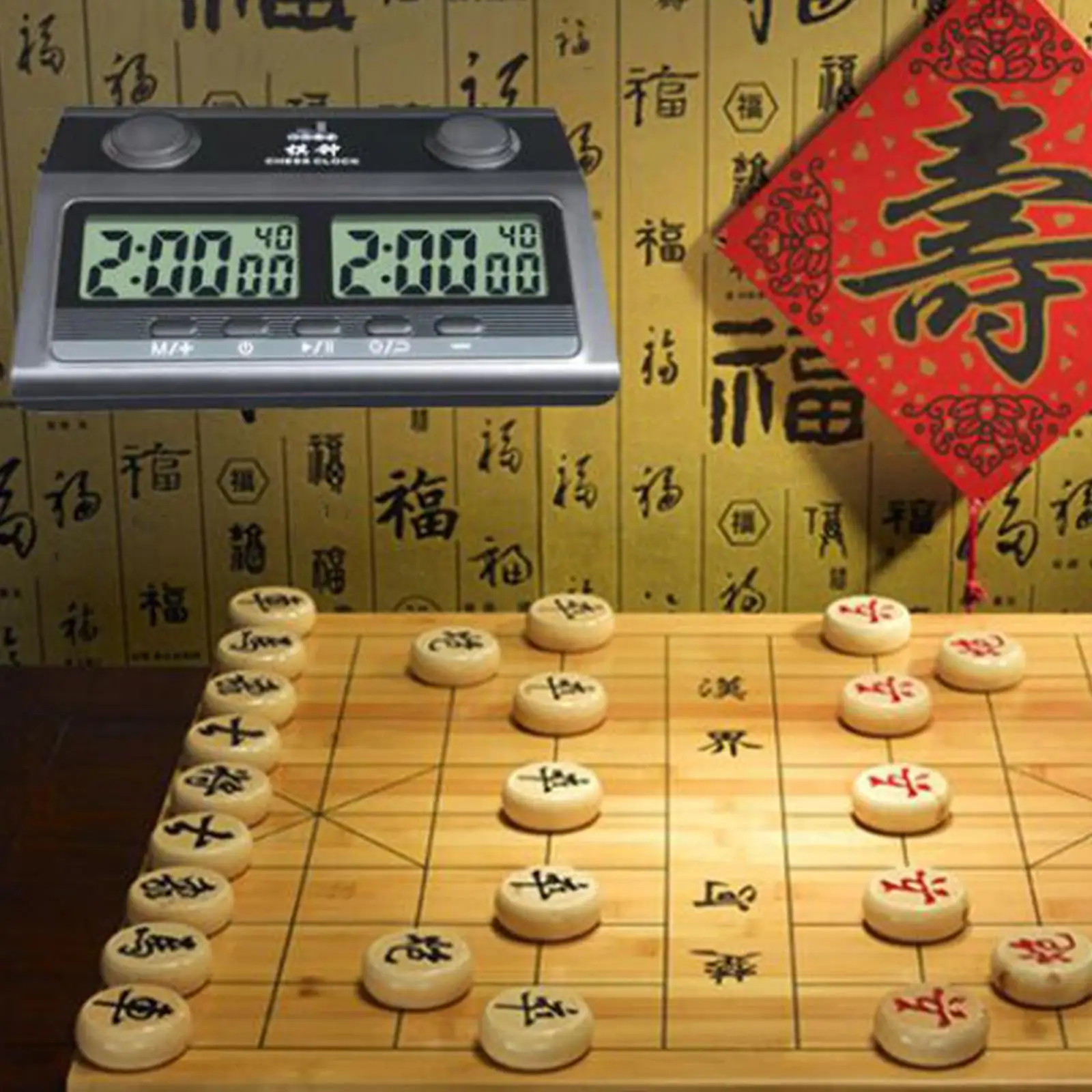Portable Chess Clock Board Game Timers Alarm Stop Timers for Training and Competitions Electronic Board Game Competition
Portable Chess Clock Board Game Timers Alarm Stop Timers for Training and Competitions Electronic Board Game Competition
