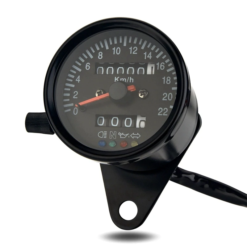 Cafe Racer Retro Motorcycle Modified Gauge LED Indicator Mechanical Speedometer Odometer 220Km/H Motorcycle Accessories
Cafe Racer Retro Motorcycle Modified Gauge LED Indicator Mechanical Speedometer Odometer 220Km/H Motorcycle Accessories