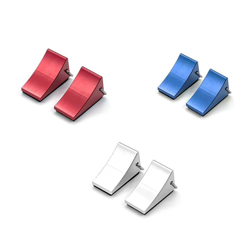2Pcs Metal Wheel Chocks Blocks Tyre Slip Stopper Non Slip For Axial SCX10 Traxxas TRX-4 D90 1/10 RC Crawler Car
2Pcs Metal Wheel Chocks Blocks Tyre Slip Stopper Non Slip For Axial SCX10 Traxxas TRX-4 D90 1/10 RC Crawler Car