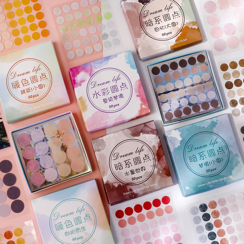 Dream Life Series Assorted Dot Stickers Calendar Labels Seal Postcards Letters Aesthetic Collage Scrapbooking Sketchbook Diary
Dream Life Series Assorted Dot Stickers Calendar Labels Seal Postcards Letters Aesthetic Collage Scrapbooking Sketchbook Diary