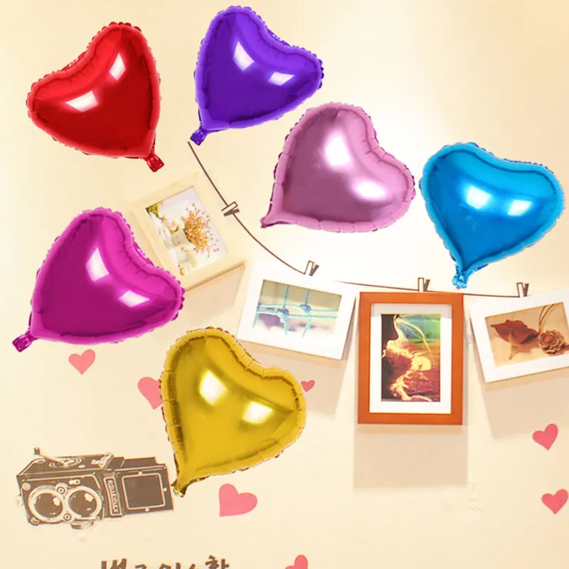 5Pcs 18 Inch Heart Balloons Helium Balloons Foil Balloons Mylar Balloon for Wedding Romantic Valentines Day Birthday Party Decor
5Pcs 18 Inch Heart Balloons Helium Balloons Foil Balloons Mylar Balloon for Wedding Romantic Valentines Day Birthday Party Decor
