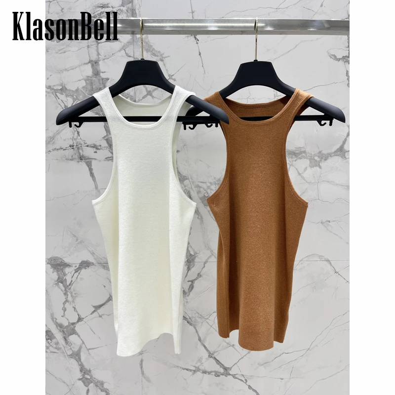 5.10 KlasonBell Temperament 100% Wool Knitted Tank Top Women 
5.10 KlasonBell Temperament 100% Wool Knitted Tank Top Women