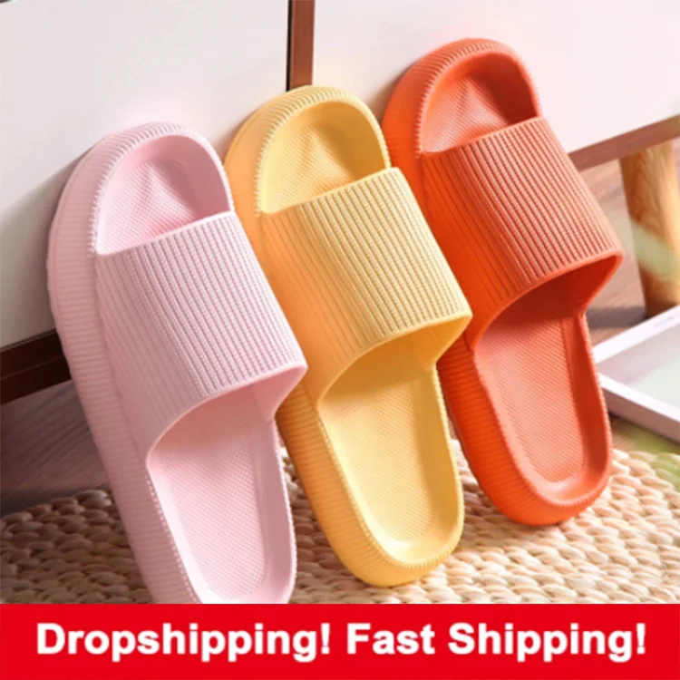 Women Thick Platform Slippers Summer Fashion EVA Soft Sole Beach Slide Sandals Men Couple's Indoor Bathroom Anti-Slip Shoes Home
Women Thick Platform Slippers Summer Fashion EVA Soft Sole Beach Slide Sandals Men Couple's Indoor Bathroom Anti-Slip Shoes Home