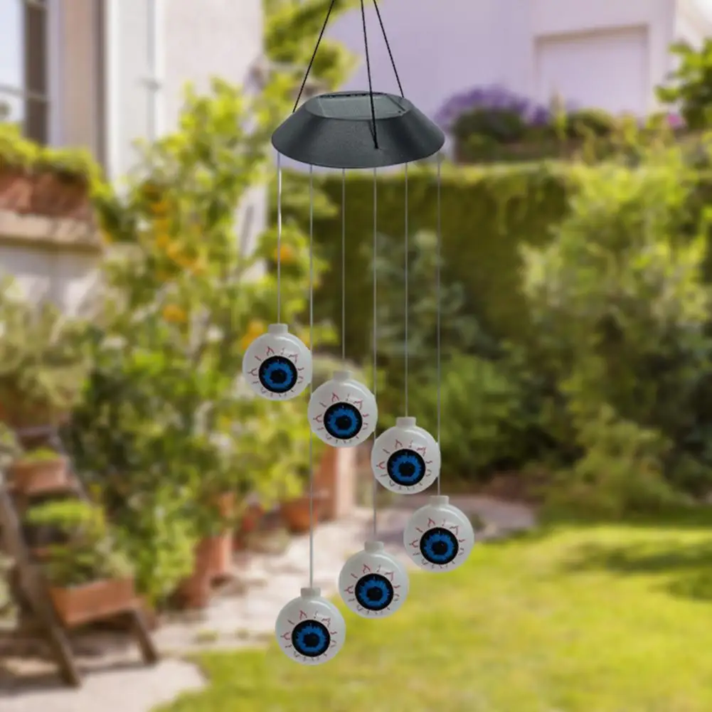 Eyeball Solar Lamp Enchanting Solar-powered Eyeball Wind Chime Waterproof Led Haunted House Party Decoration Halloween Solar 
Eyeball Solar Lamp Enchanting Solar-powered Eyeball Wind Chime Waterproof Led Haunted House Party Decoration Halloween Solar