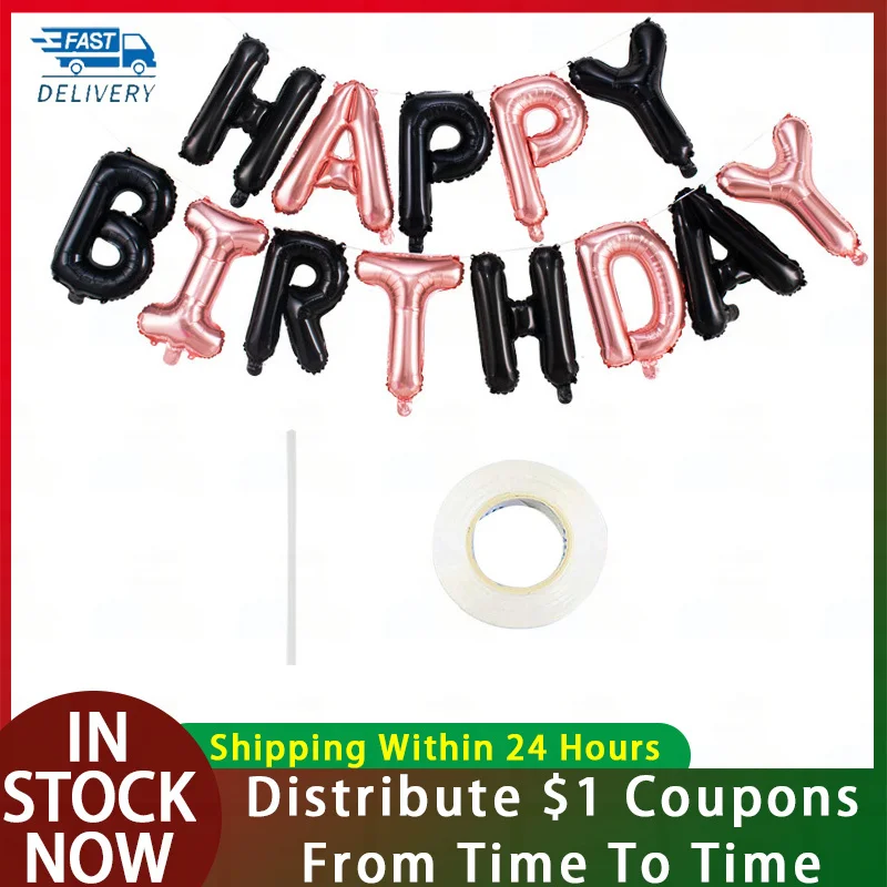 Balloon Happy Birthday 13PCS Party Decoration Drop Shipping Rose Gold Letter Foil Ballons Birthday Globos Balony Anniversaire
Balloon Happy Birthday 13PCS Party Decoration Drop Shipping Rose Gold Letter Foil Ballons Birthday Globos Balony Anniversaire