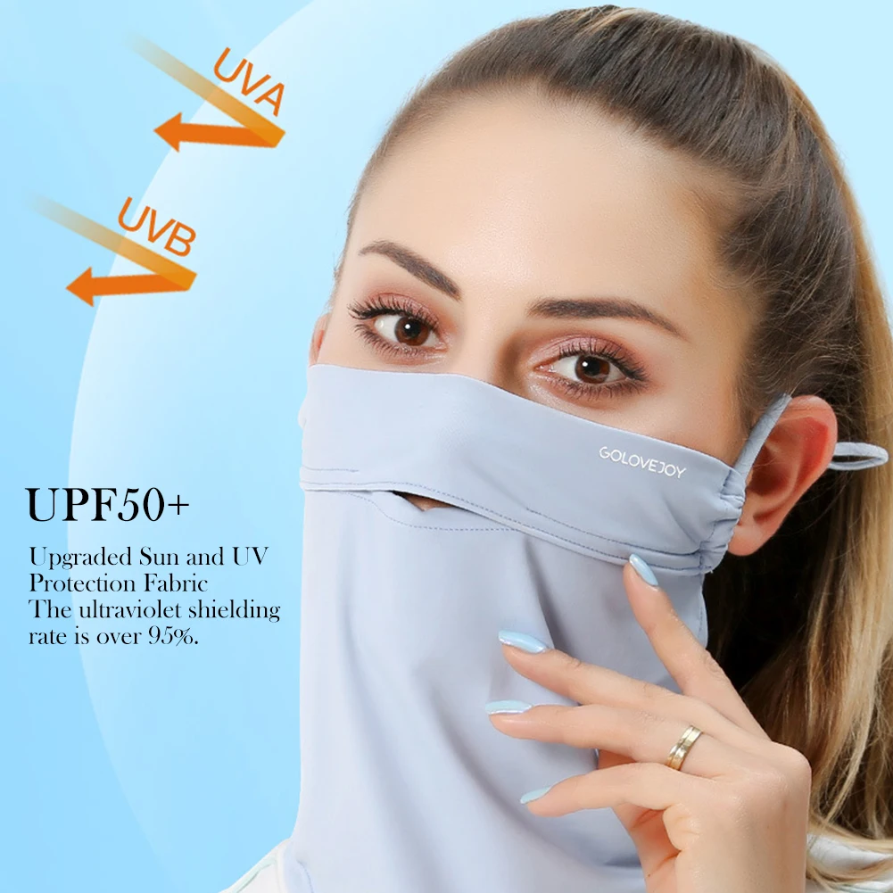 Outdoor Summer Ice Summer Silk Sunscreen Mask Women Men Scarf Breathable Cover Anti-UV Quick-drying Face Camping Hiking Travel
Outdoor Summer Ice Summer Silk Sunscreen Mask Women Men Scarf Breathable Cover Anti-UV Quick-drying Face Camping Hiking Travel