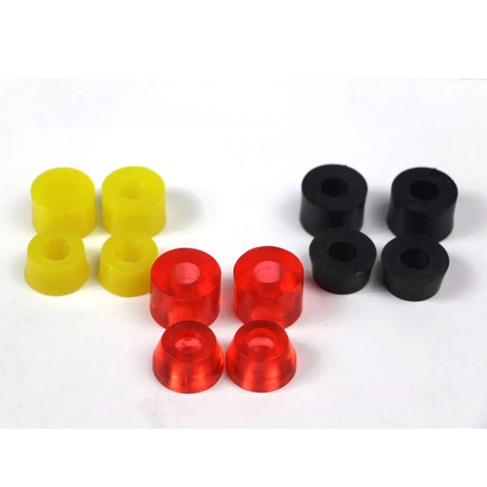4Pcs 85/95/100A Skateboard Tapered Pads Cylindrical Pads PU Replacement Pivot Cups Skateboard Longboard Accessories Pivot Tube
4Pcs 85/95/100A Skateboard Tapered Pads Cylindrical Pads PU Replacement Pivot Cups Skateboard Longboard Accessories Pivot Tube