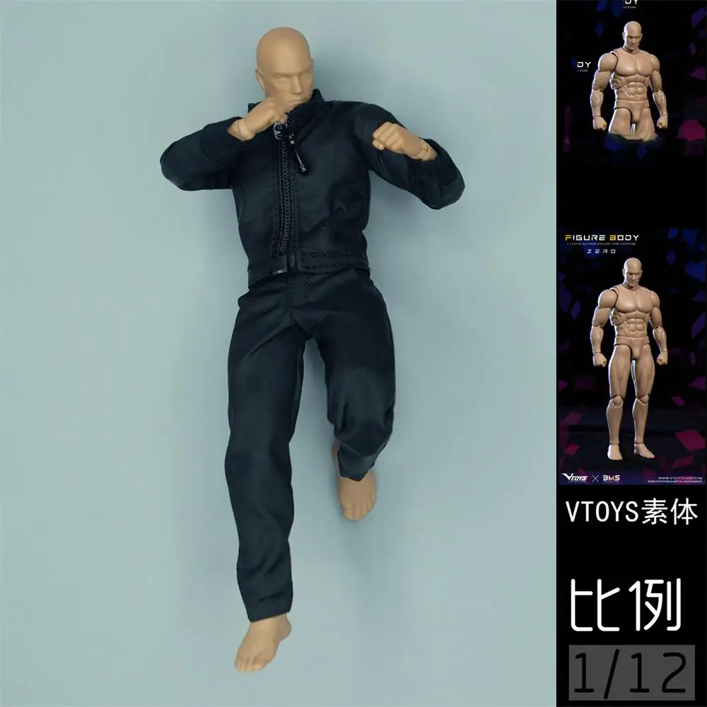 

Hot Sale 1/12th GWToys G001 Muscle Stronger Flexible Male Movable Body Figures Wearable Jacket Coat Model For Fans DIY Collect